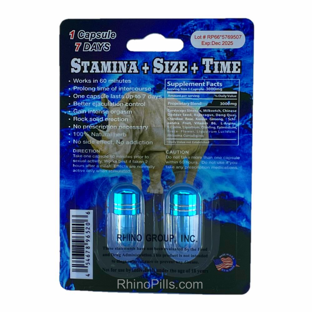 Blue Rhino Extreme 500K 20 Pills - Image 2