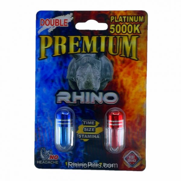 Premium Rhino Platinum 5000K 20 Pills