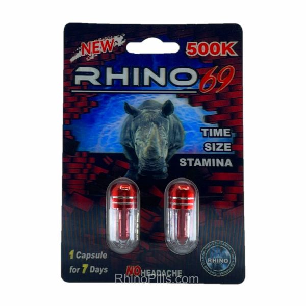 Rhino | 6969 500K 20 Pills