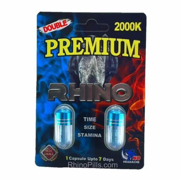 Premium Rhino 2000K 20 Pills