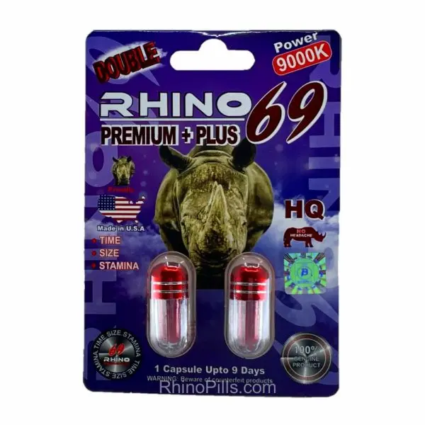 Rhino | 6969 Power 9000K 20 Pills