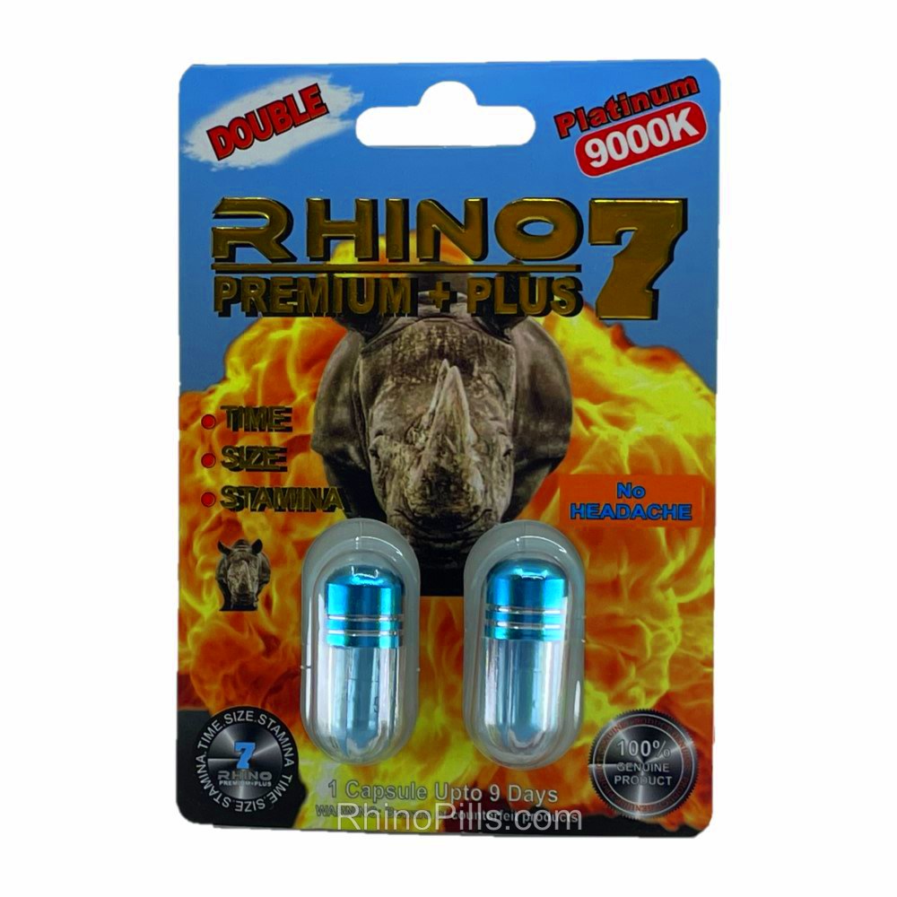 Rhino 77 Platinum 9000K 20 Pills