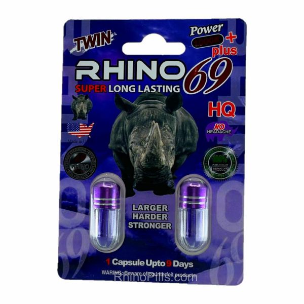 Rhino | 6969 Power Plus 1000K 20 Pills
