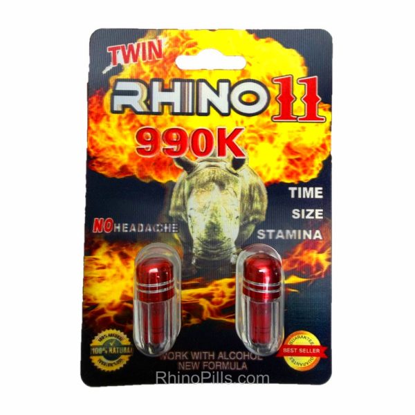 Rhino 11 990K 20 Pills